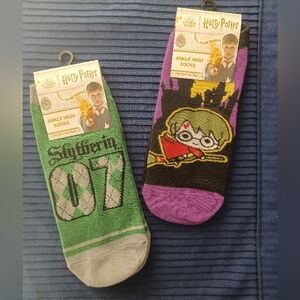 Harry Potter (SLYTHERIN) ankle Socks